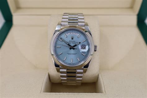 platinum presidential rolex price|platinum day date 40 price.